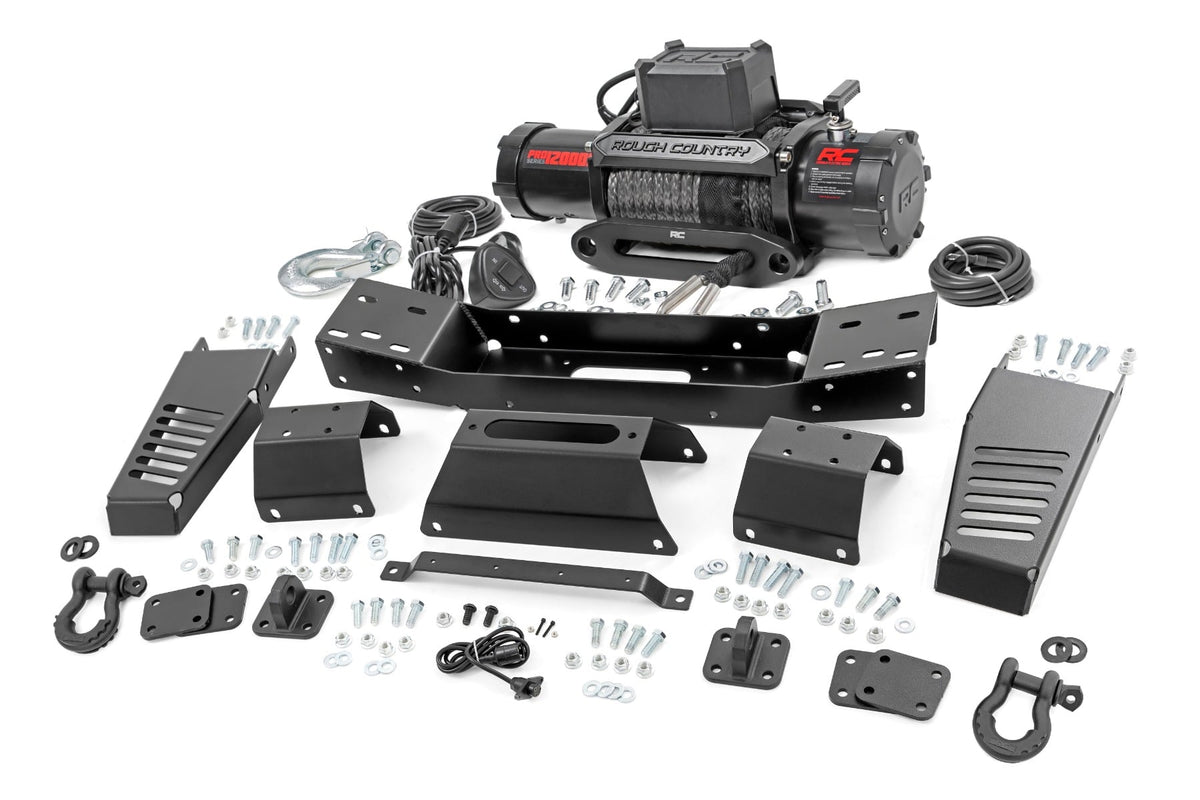 Hidden Winch Mount | 12000S | Toyota Tundra 2WD/4WD (2022-2026) - Winches & Acc (Image 1 of 6)