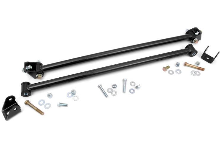 Rough Country 1262 Kicker Bar Kit | 5-7.5 Inch Lift | Chevy/GMC 1500 Truck & SUV 2WD/4WD (07-14) - Image 1