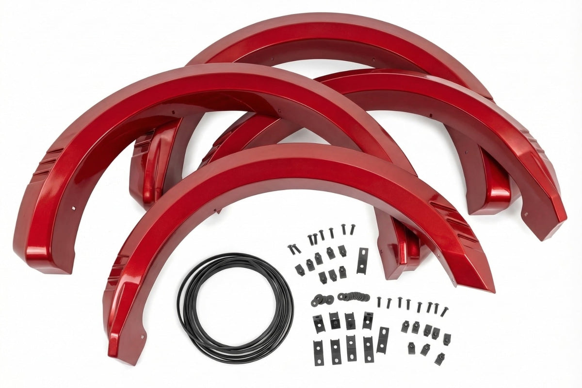 SF1 Fender Flares | EA Hot Pepper Red | Ford F-150 2WD/4WD (2021-2026) - Fender Flares (Image 6 of 6)