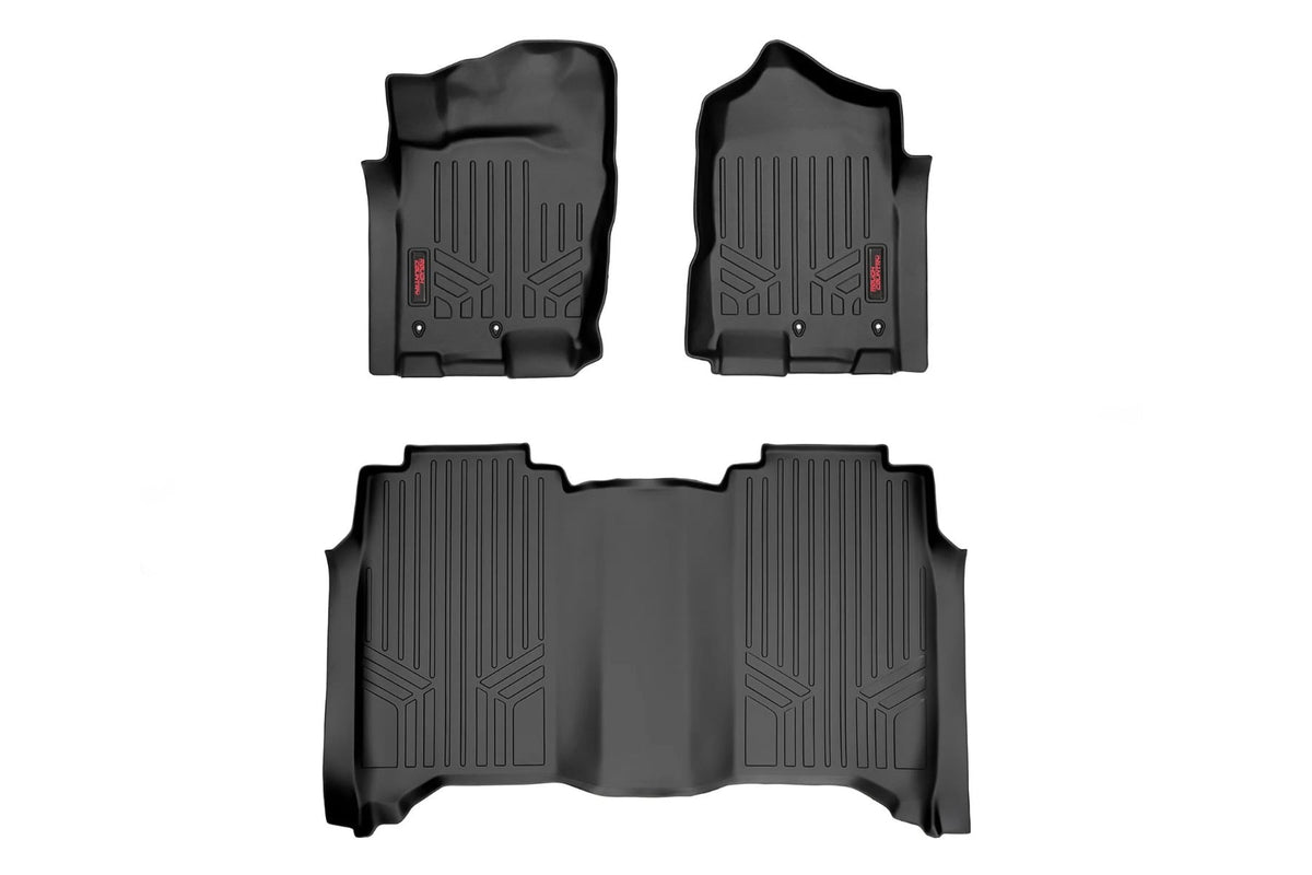 Floor Mats | FR & RR | Crew Cab | Nissan Titan (17-24)/Titan XD (16-24) - Interior & Mats (Image 1 of 3)