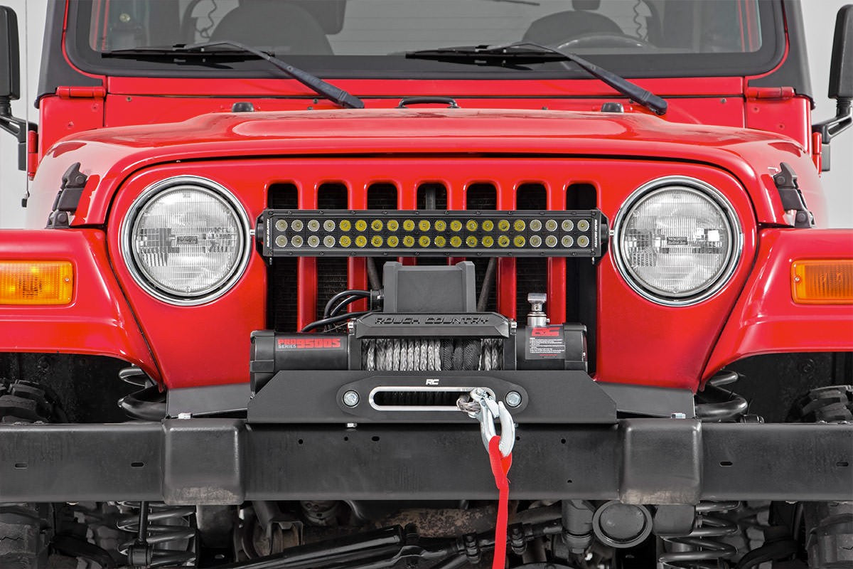 Winch Mounting Plate | Jeep Wrangler TJ (97-06)/Wrangler Unlimited (04-06) - Winches & Acc (Image 3 of 3)