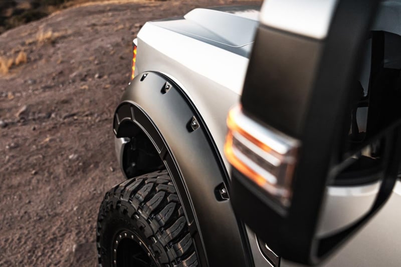 RC Fender Flares | Defender | G1 Absolute Black | Ford F-250/F-350 Super Duty (17-22) (manufacturer page)