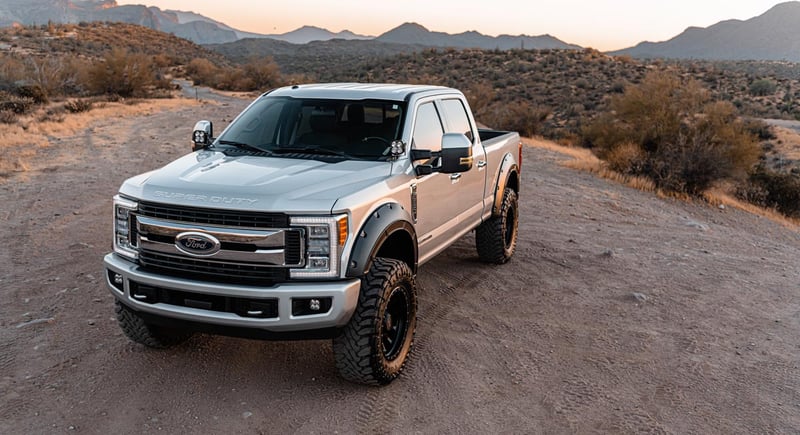 RC Fender Flares | Defender | G1 Absolute Black | Ford F-250/F-350 Super Duty (17-22) (manufacturer page)