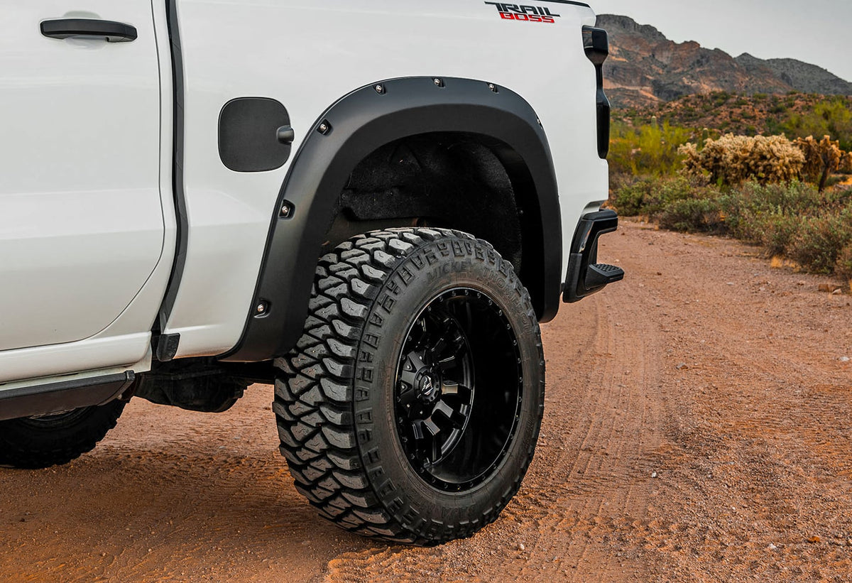 Pocket Fender Flares | GJI Shadow Gray | Chevy Silverado 1500 2WD/4WD (22-26) - Fender Flares (Image 4 of 5)