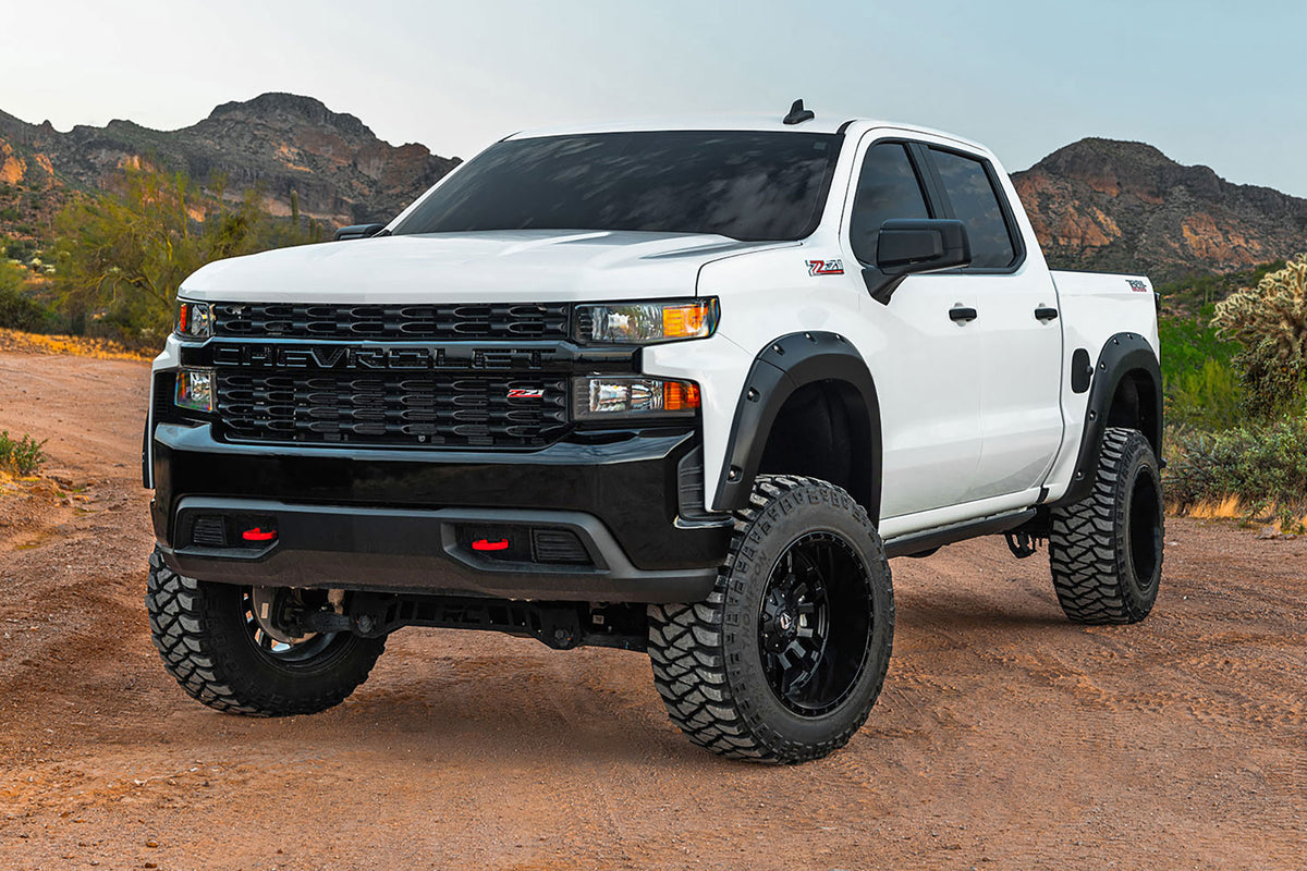 Pocket Fender Flares | GCN Victory Red | Chevy Silverado 1500 2WD/4WD (19-21) - Fender Flares (Image 3 of 6)