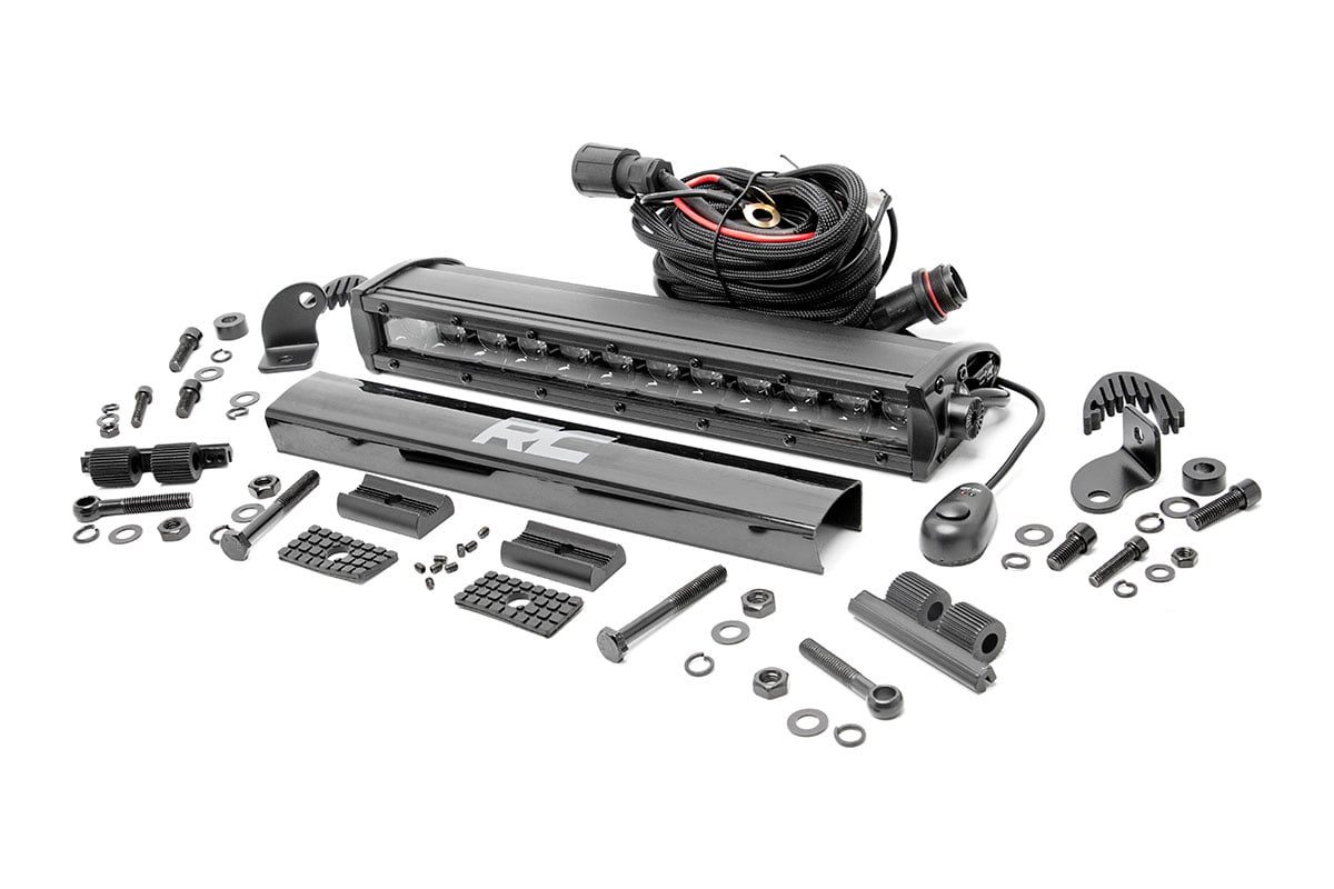 12 Inch Black Series LED Light Bar | Single Row - Lighting & Acc (Image 2 of 6)