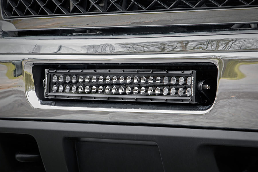 Rough Country 70522 LED Light Mount | Bumper | 20" | Chevy Silverado 2500 HD 4WD (2011-2014) - Image 3
