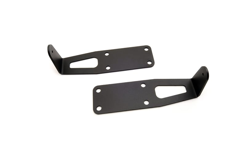 RC LED Light Kit | Bumper Mount | 20" Black Single Row | White DRL | Ram 2500 (03-18)/3500 (03-18) (manufacturer page)
