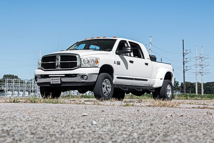 LED Light Kit | Bumper Mount | 20" Spectrum Single Row | Ram 2500 (03-18)/3500 (03-18) - Lighting & Acc (Image 3 of 6)