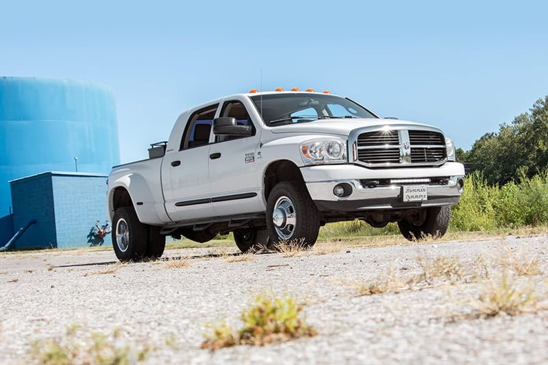 RC LED Light Kit | Bumper Mount | 20" Spectrum Single Row | Ram 2500 (03-18)/3500 (03-18) (manufacturer page)
