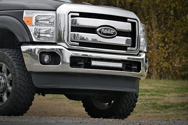 Rough Country 70524 LED Light Mount | Bumper | 20" | Ford F-250/F-350 Super Duty 2WD/4WD (11-16) - Image 3