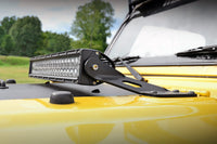 LED Light Mount | Hood | 20" | Jeep Wrangler TJ (97-06)/Wrangler Unlimited (04-06) - Lighting & Acc (Image 1 of 3)