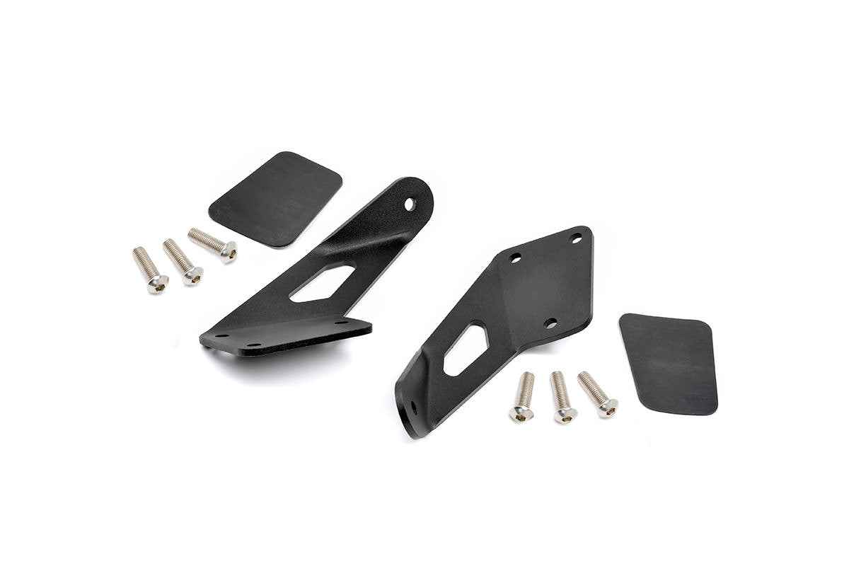 Rough Country 70210 LED Light Mount | Hood | 20" | Jeep Wrangler TJ (97-06)/Wrangler Unlimited (04-06) - Image 2