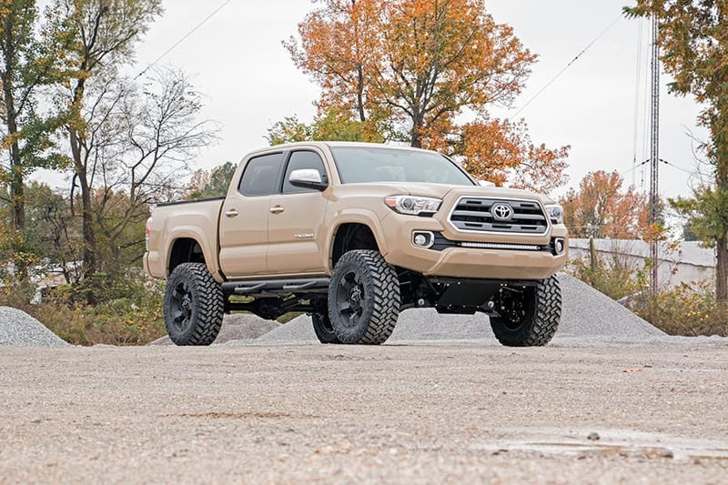 RC LED Light Kit | Lower Grille Mount | 30" Spectrum Single Row | Toyota Tacoma (16-23) (manufacturer page)