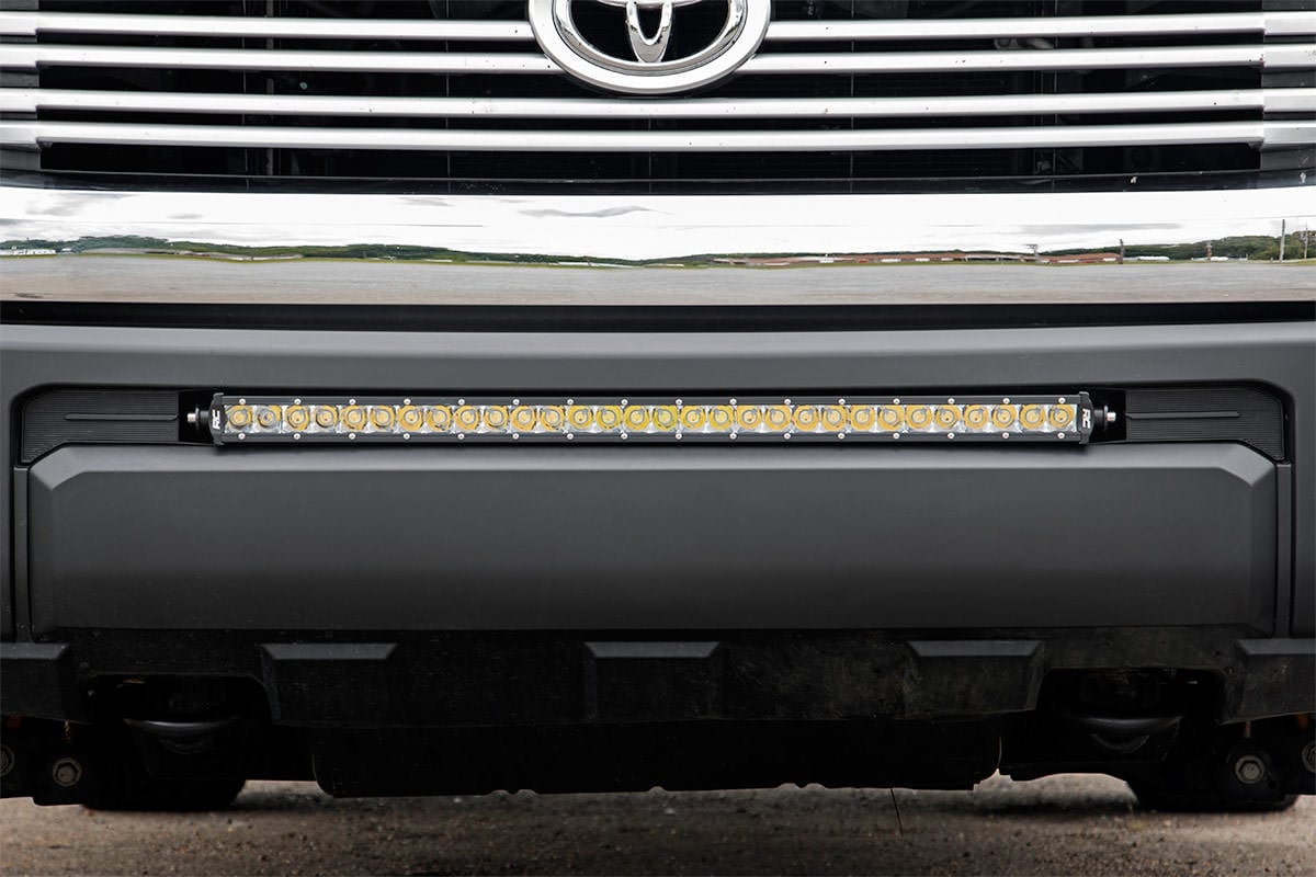 RC LED Light Kit | Bumper Mount | 30" Spectrum Single Row | Toyota Tundra (14-21) (manufacturer page)