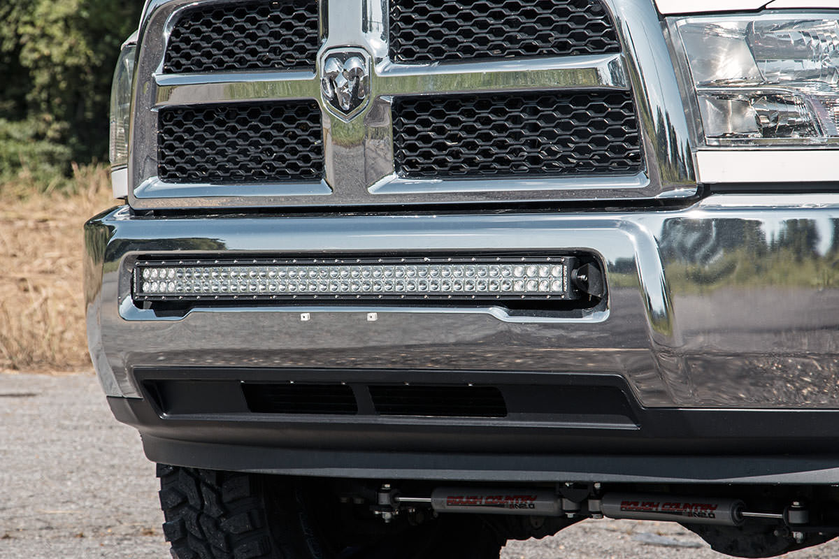 LED Light Kit | Bumper Mount | 40" Black Dual Row | Ram 2500/3500 4WD (11-18) - Lighting & Acc (Image 2 of 5)
