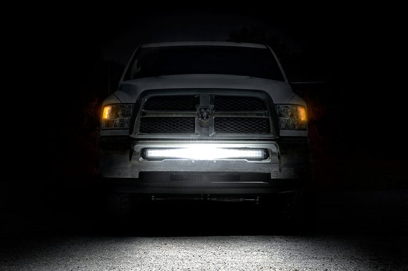 RC LED Bumper Mount | 40" Curved | Ram 2500/3500 4WD (2011-2018) (manufacturer page)