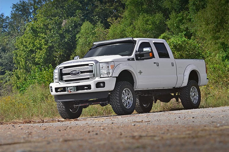 LED Light Mount | Upper Windshield | 54" Curved | Ford F-250/F-350 Super Duty (99-16) - Lighting & Acc (Image 4 of 4)