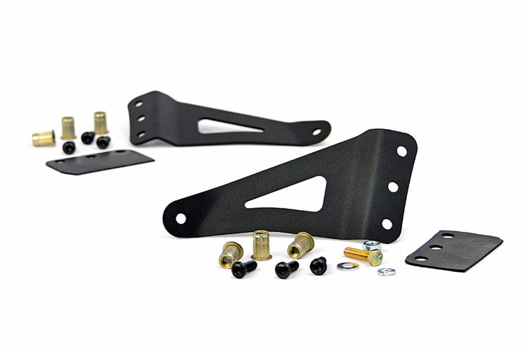 LED Light Mount | Upper Windshield | 50" Curved | Chevy/GMC 1500/1500 SUV/2500HD/3500HD (07-14) - Lighting & Acc (Image 1 of 5)