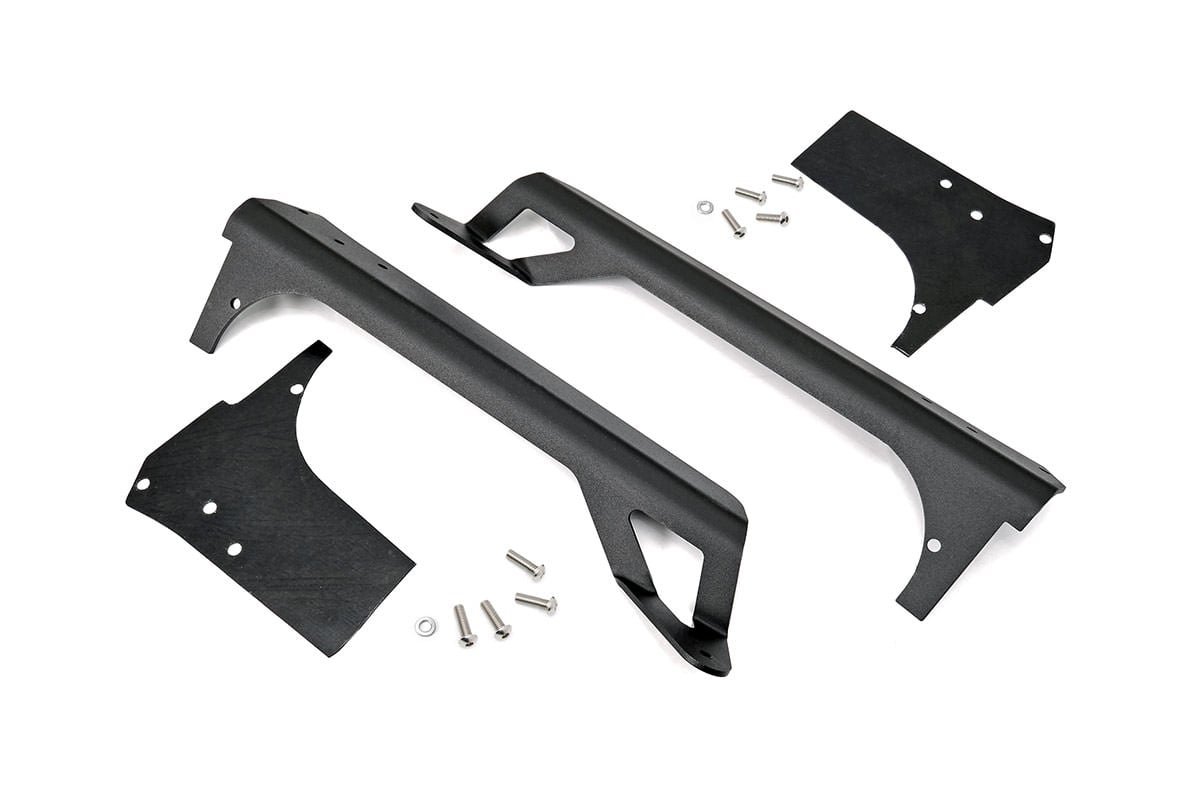 LED Light Mounts | Upper Windshield | 50" | Jeep Wrangler TJ (97-06)/Wrangler Unlimited (04-06) - Lighting & Acc