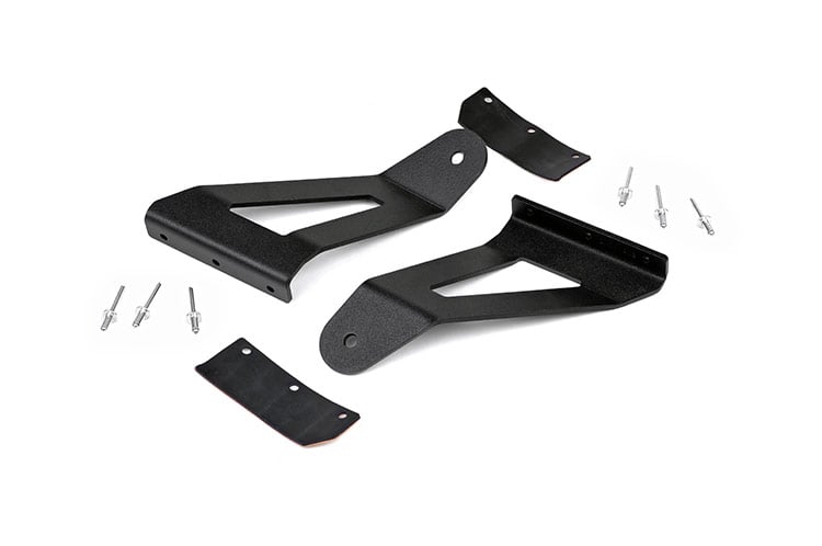 LED Light Kit | Windshield Mount | 50" BLK Single Row | Jeep Cherokee XJ (84-01) - Lighting & Acc (Image 3 of 4)