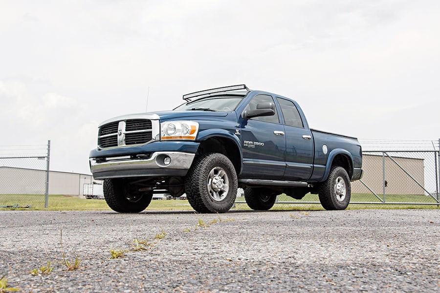 LED Light Mount | Upper Windshield | 54" Curved | Ram 1500 2WD/4WD (02-08) - Lighting & Acc (Image 3 of 3)