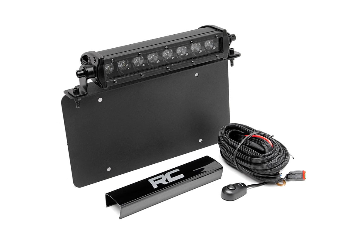 LED Light Kit | License Plate Mount | 8" Single Row Black Series - Lighting & Acc (Image 2 of 6)