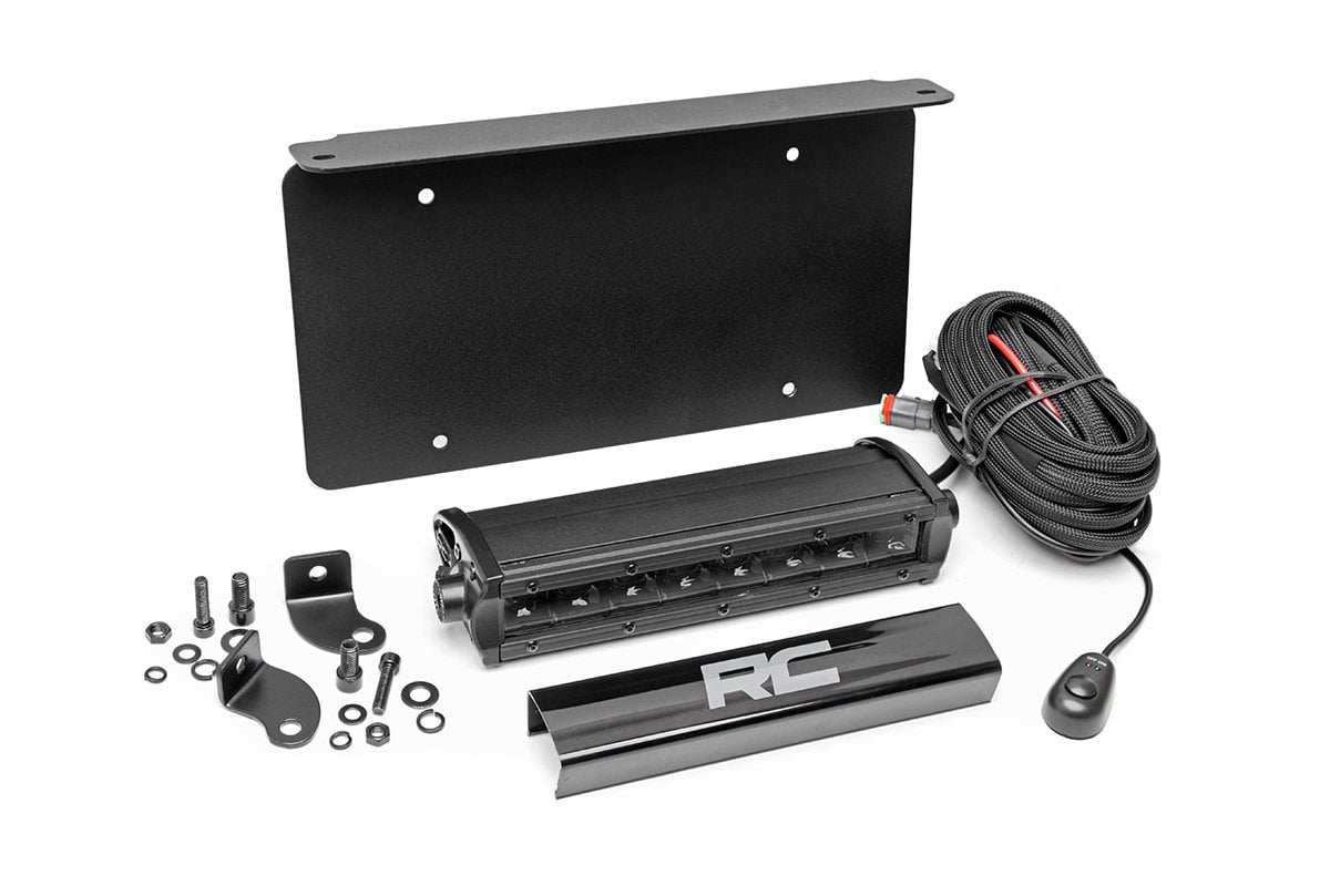 LED Light Kit | License Plate Mount | 8" Single Row Black Series - Lighting & Acc (Image 1 of 6)