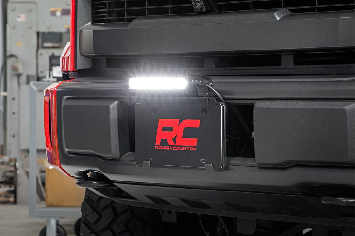 LED Light Kit | License Plate Mount | 8" Single Row Black Series - Lighting & Acc (Image 5 of 6)