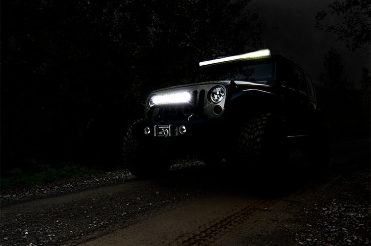 20 Inch Chrome Series LED Light Bar | Dual Row | Cool White DRL - Lighting & Acc (Image 3 of 6)