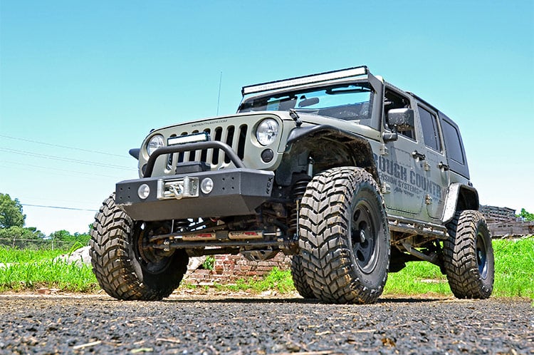 LED Light Kit | Windshield Mount | 50" Black Dual Row | Jeep Wrangler JK (07-18) - Lighting & Acc (Image 4 of 4)