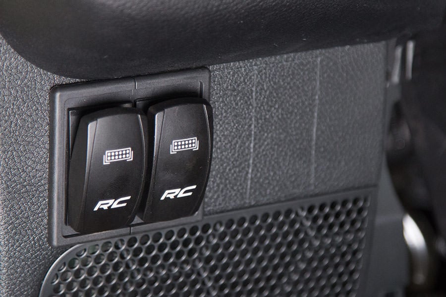 Auxiliary Switch Bezel | Dual - Lighting & Acc (Image 3 of 3)