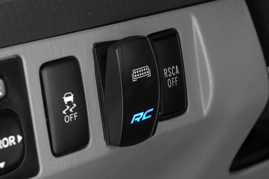 Rocker Switch | 2x1 with Logo | Blue Back Light - Lighting & Acc (Image 3 of 4)