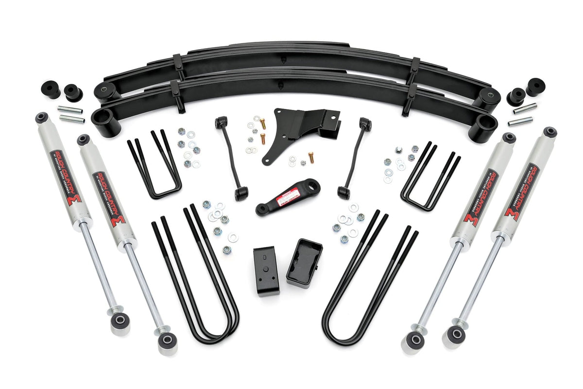 4 Inch Lift Kit | Rear Blocks | M1 | Ford F-250/F-350 Super Duty 4WD (1999) - Susp Lift Kits 4wd (Image 1 of 2)