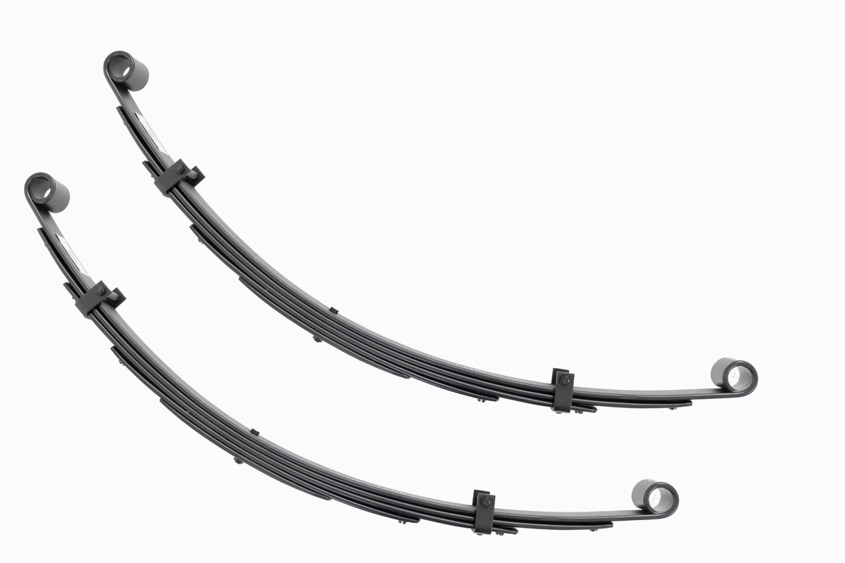Rough Country 8041Kit Front Leaf Springs | 4" Lift | Pair | Toyota Land Cruiser FJ40 4WD (64-80) - Image 1