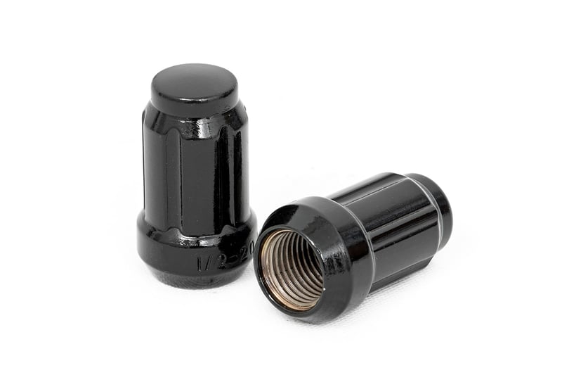 RC M12 x 1.25 Lug Nut Set of 24 | Black (manufacturer page)