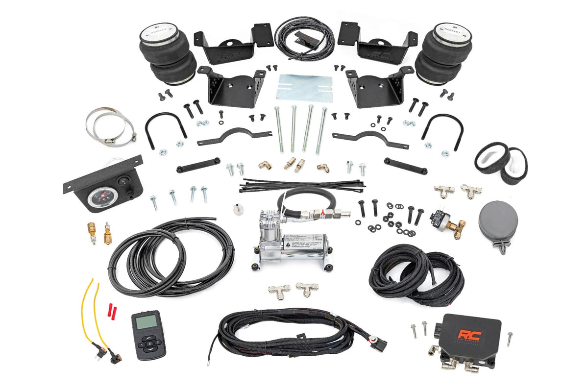 Air Spring Kit w/compressor | Wireless Controller | Chevy/GMC 2500HD/3500HD (20-26) - Air Spring Kits (Image 1 of 3)