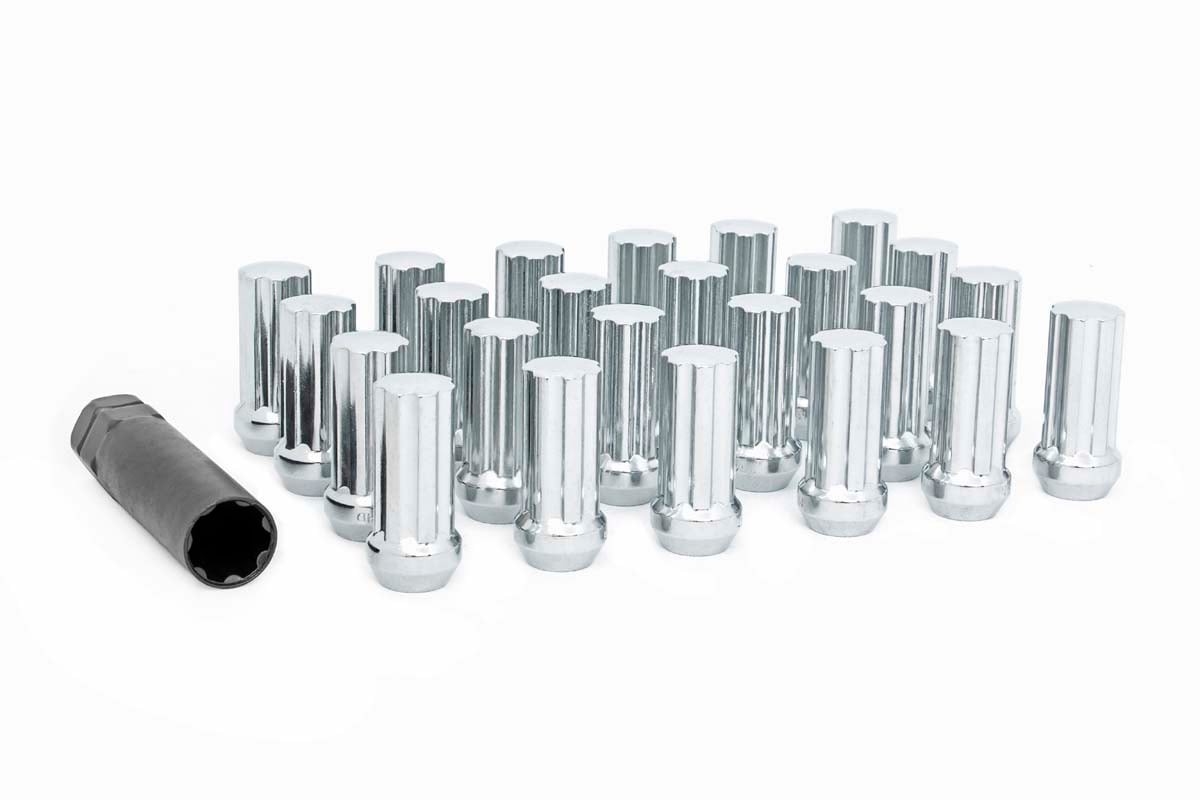 Rough Country 141524CH M14 x 1.5 Lug Nut Set of 24 | Chrome - Image 4