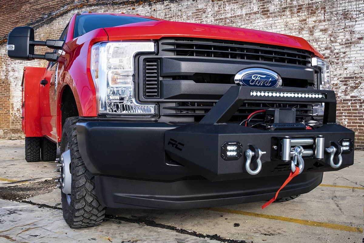EXO Winch Mount Kit | Ford F-250/F-350 Super Duty 2WD/4WD (2017-2020) - Bumpers (Image 1 of 6)