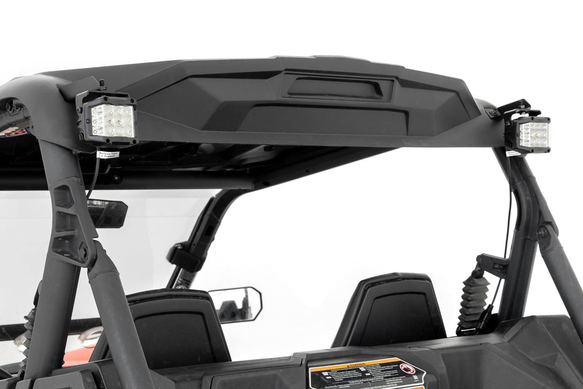 RC LED Light Kit | Rear Mount | 2" Chrome Pair | Wide Angle | Can-Am Maverick Sport 1000R (manufacturer page)