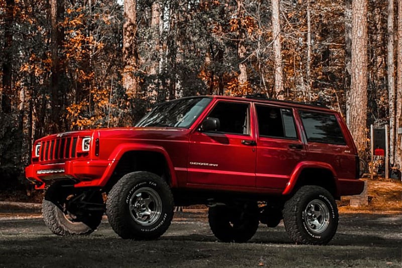 RC 4.5 Inch Lift Kit | RR springs | Jeep Cherokee XJ 2WD/4WD (1984-2001) (manufacturer page)