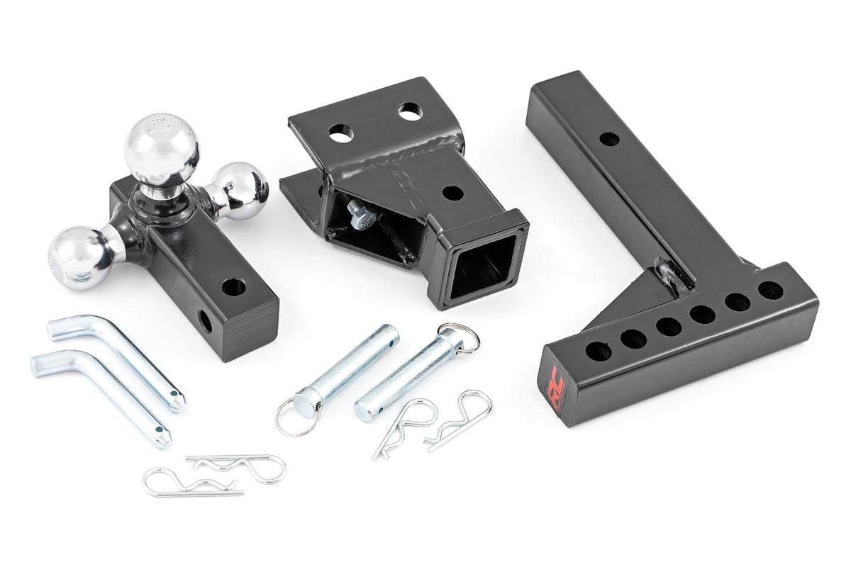 Adjustable Trailer Hitch | 6 Inch Drop | Multi-Ball Mount | Fits 2 Inch Receiver - Misc 25% (Image 3 of 4)
