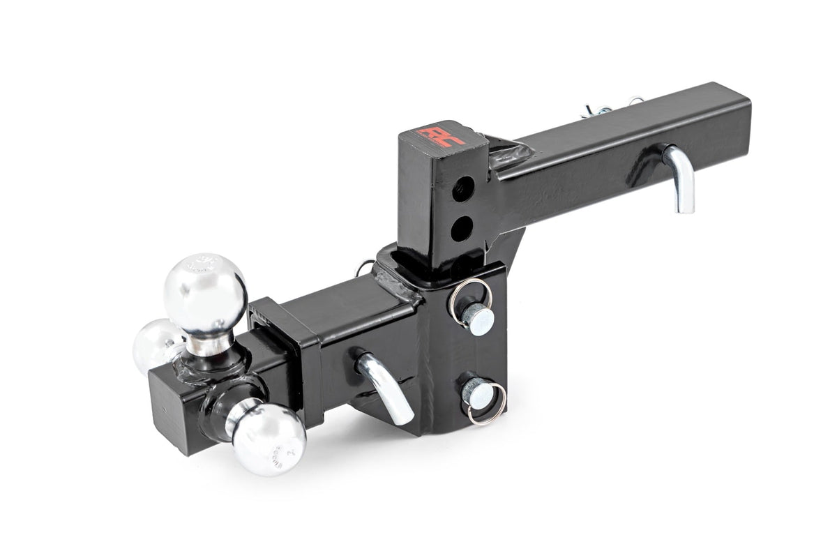 Adjustable Trailer Hitch | 6 Inch Drop | Multi-Ball Mount | Fits 2 Inch Receiver - Misc 25% (Image 4 of 4)