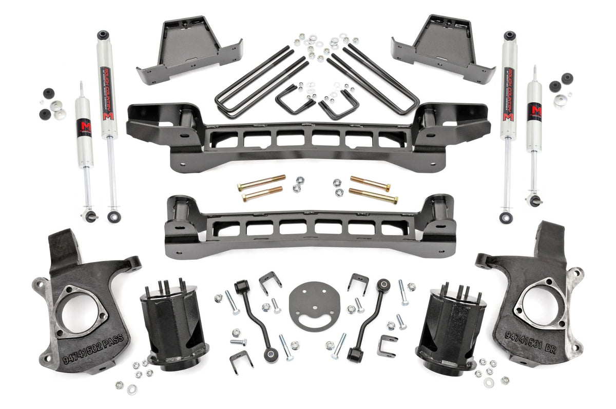 6 Inch Lift Kit | M1 Shocks | Chevy/GMC 1500 2WD (99-06 & Classic) - Susp Lift Kits 4wd (Image 1 of 4)