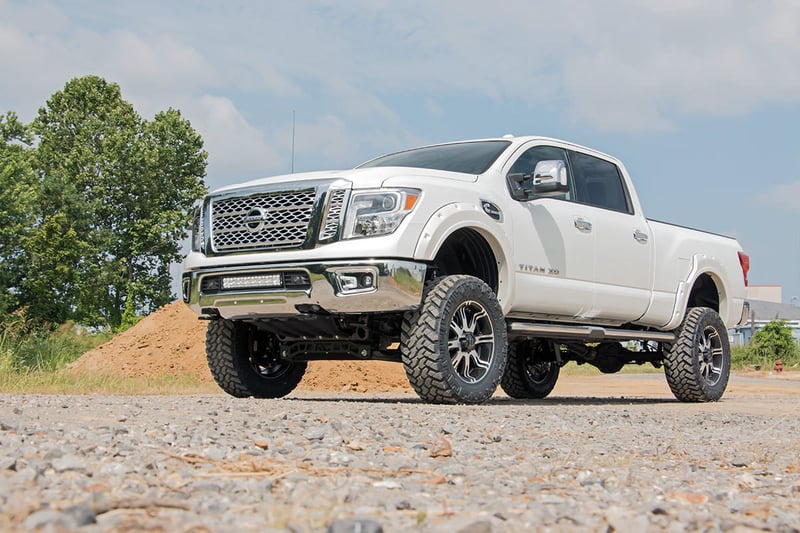 RC 6 Inch Lift Kit | Nissan Titan XD 4WD (2016-2024) (manufacturer page)
