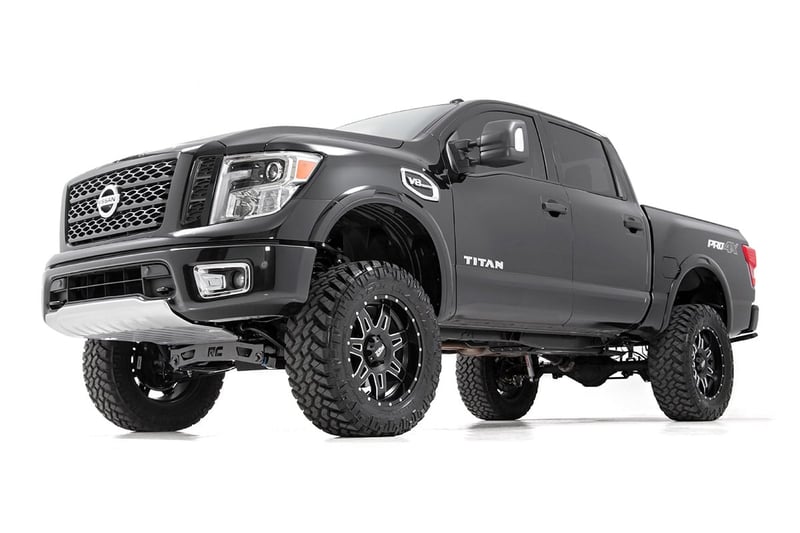RC 6 Inch Lift Kit | Nissan Titan 4WD (2017-2024) (manufacturer page)