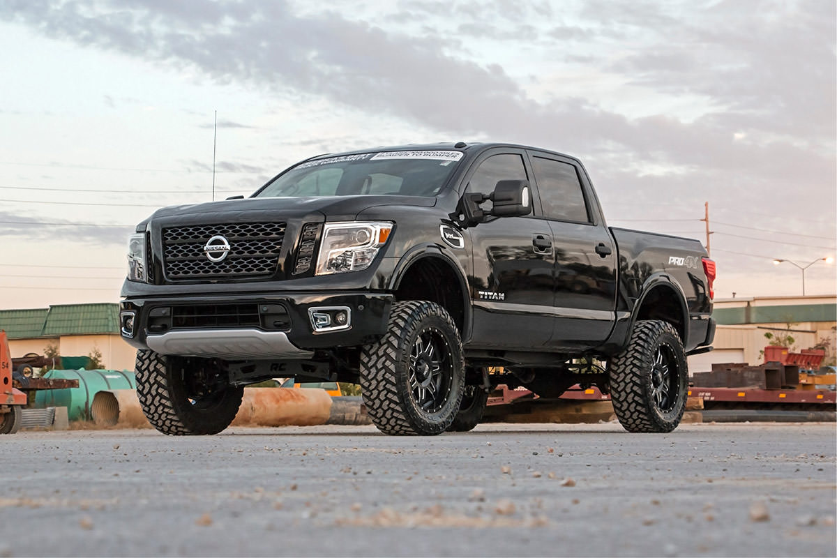 6 Inch Lift Kit | Nissan Titan 4WD (2017-2024) - Susp Lift Kits 4wd (Image 4 of 6)