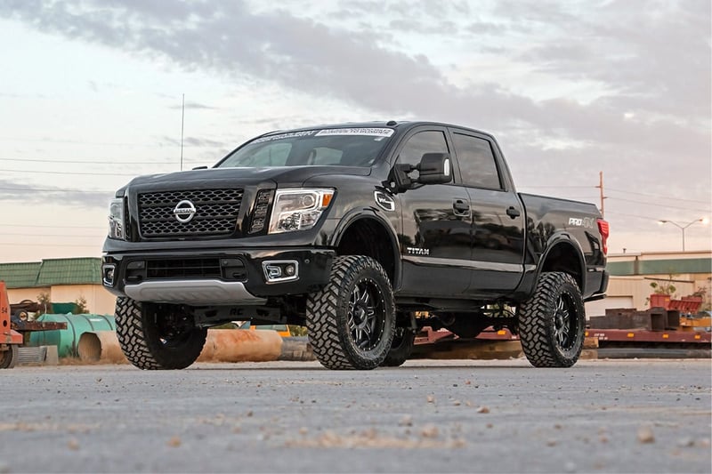 RC 6 Inch Lift Kit | Nissan Titan 4WD (2017-2024) (manufacturer page)