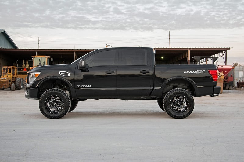 RC 6 Inch Lift Kit | Nissan Titan 4WD (2017-2024) (manufacturer page)