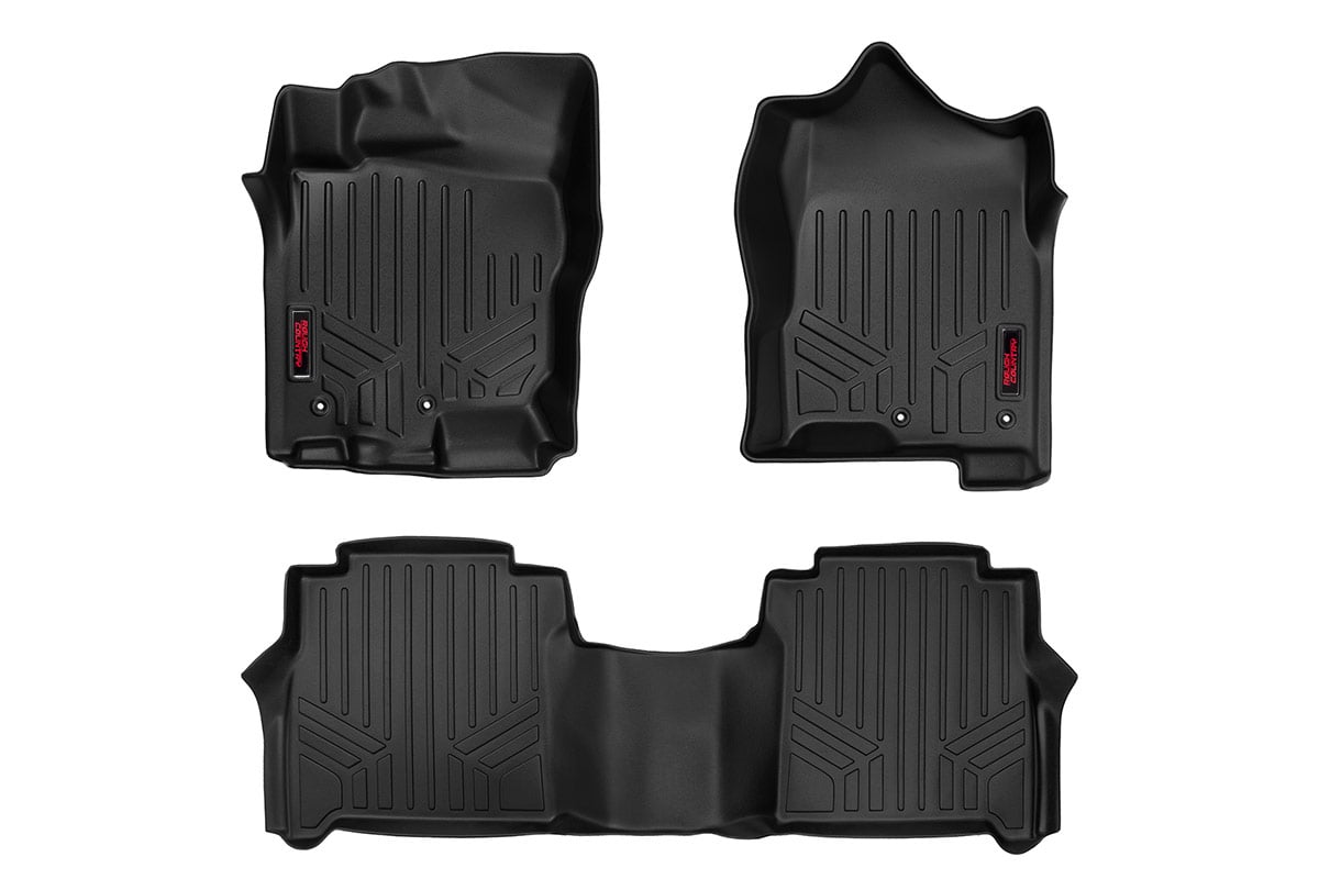 Floor Mats | FR & RR | Crew Cab | Nissan Titan (17-24)/Titan XD (16-24) - Interior & Mats (Image 1 of 3)
